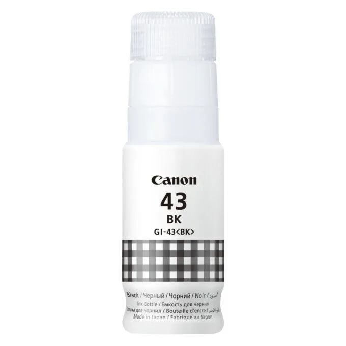 Canon Tintenflasche GI-43BK Schwarz — image 1