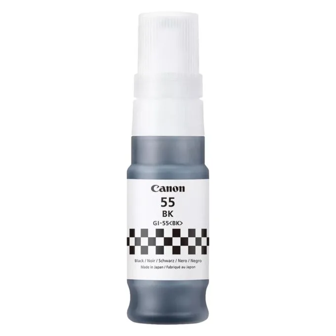 Canon Tintenflasche - GI-55BK - 6292C001 - schwarz - 70ml — image 1