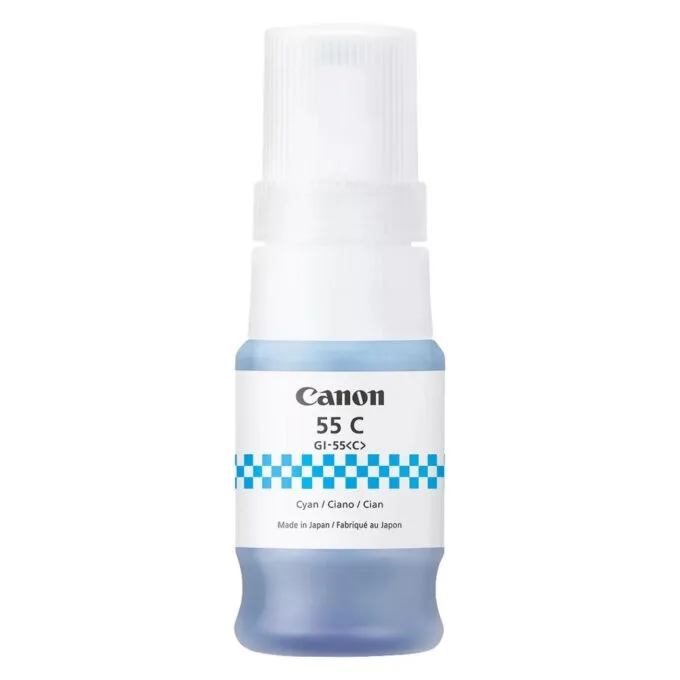 Canon Tintenflasche - GI-55C - 6289C001 - cyan - 40ml — image 1