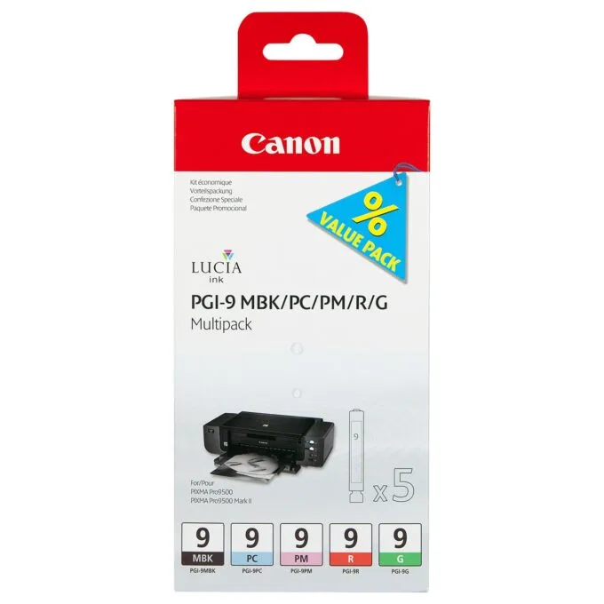 Canon Tintenpatronen PGI-9 Multipack — image 1