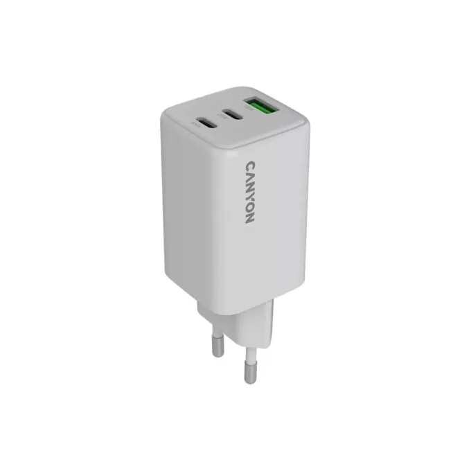 Canyon Charger CU65ACC GaN 65W 2xPD 1xQC EU white — image 1