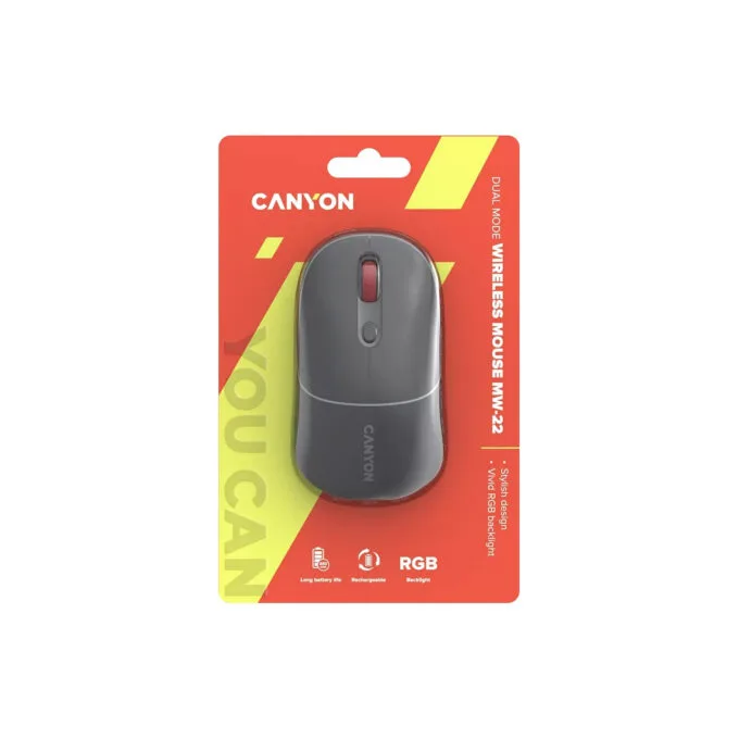 Canyon MW-22 2 in1 BT Wireless Dark grey — image 6