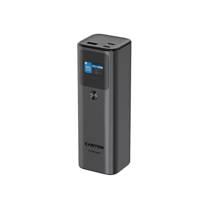Canyon PB-2010 Powerbank 27.000 mAh PD140W dark grey — image 2