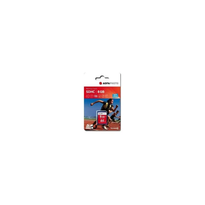CARD AgfaPhoto sdhcKarte 8GB High Speed Class 10 UHS I U1 V10 — image 1