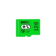 CARD Emtec m128GB UHS-I U3 V30 A1 Gaming Green