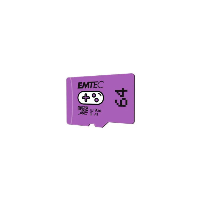 CARD Emtec m64GB UHS-I U3 V30 A1 Gaming Purple — image 2