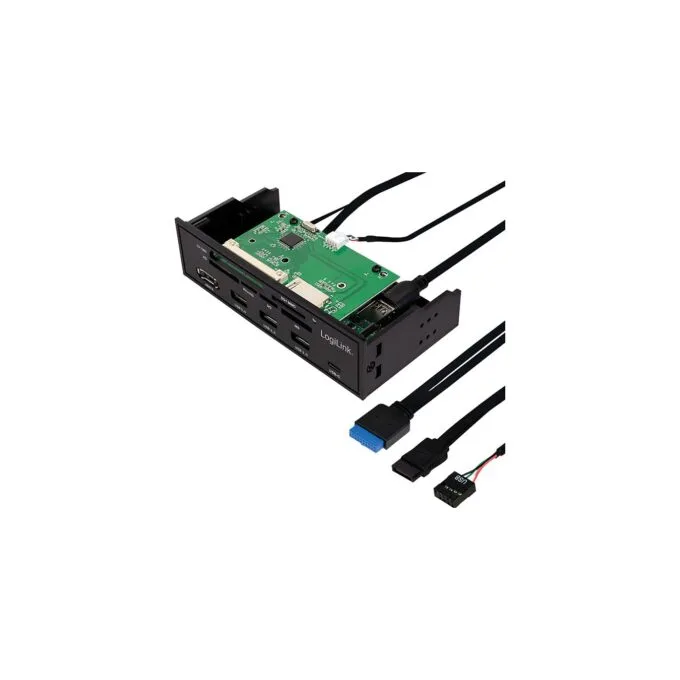 CardReader LogiLink 5.25' Multifunction Front Panel - Kartenleser - USB 3.0 — image 3