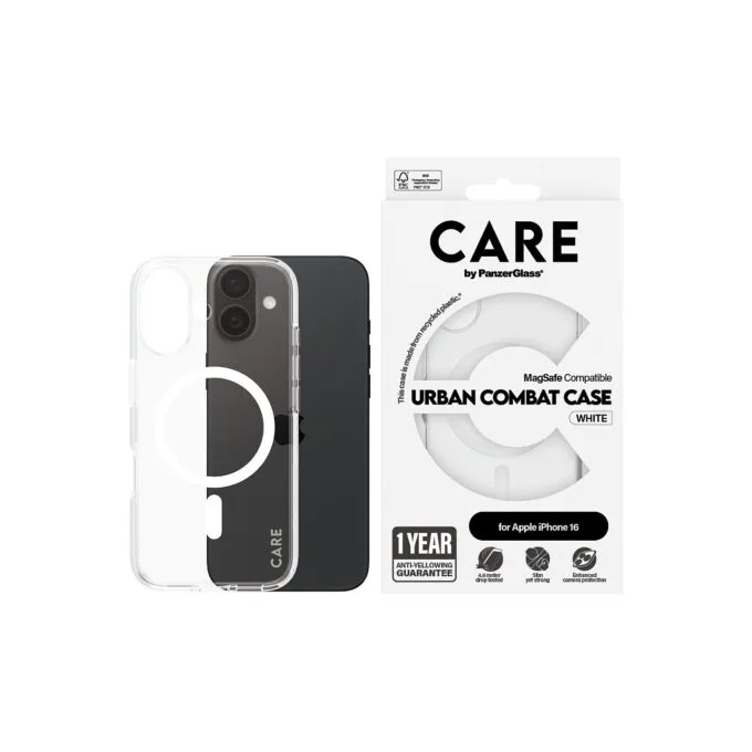 CARE Case Flagship White MagSAFE iPhone 16 — image 2