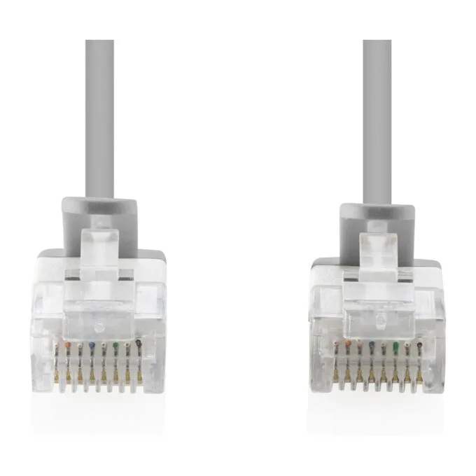 CAT 6 U-UTP Slim Patchkabel, 0,3 m, Grau — image 3