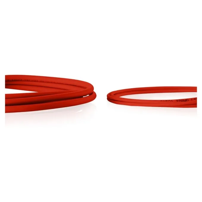 CAT 6 U-UTP Slim Patchkabel, 0,3 m, Rot — image 2