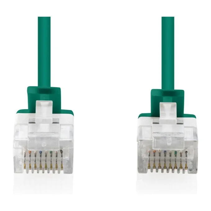 CAT 6 U-UTP Slim Patchkabel, 0,5 m, Grün — image 3
