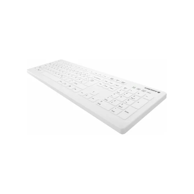 Cherry Medical Wireless AK-C8112F-FU1-W GE - wischdesinfizierbar - 105 Tasten - deutsch - weiß — image 2