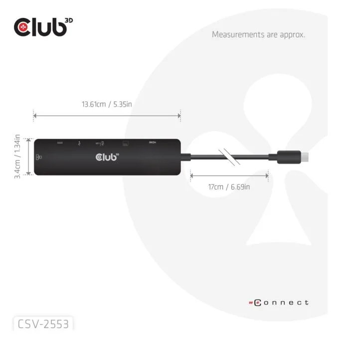 Club 3D USB Type-C® 7-in-1 Hub — image 4