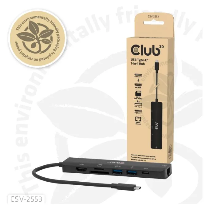 Club 3D USB Type-C® 7-in-1 Hub — image 7
