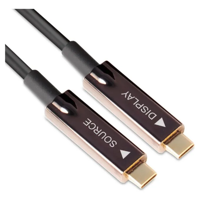 Club3D Kabel USB 3.2 Typ C 20m aktiv optisch A V St St retail — image 1