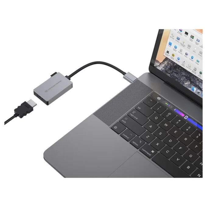 CONCEPTRONIC Adapter USB-A3.2- to HDMI1.4 1080 60Hz 0.16m gr — image 4