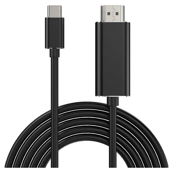 CONCEPTRONIC Adapter USB-C3.2- to HDMI1.4 4K 30Hz 2.00m sw — image 2