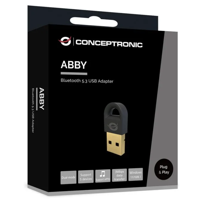 CONCEPTRONIC Bluetooth5.3 Adapter USB 20m schwarz — image 4