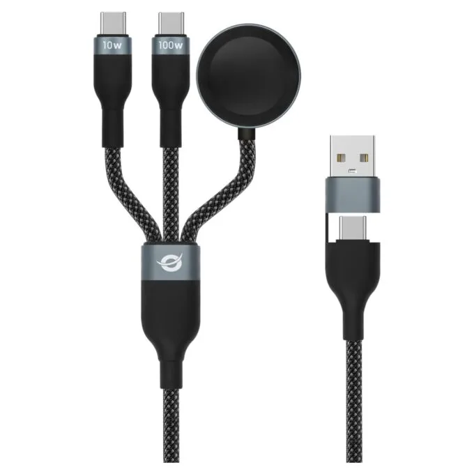 CONCEPTRONIC Kabel USB-C -A2.0- to USB-C AWC PD 480Mbs 1.50m sw — image 1