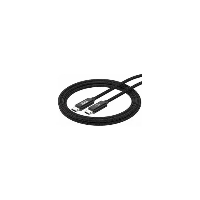 CONCEPTRONIC Kabel USB-C3.2- to C 100W QC 10Gbs 2.00m sw — image 1