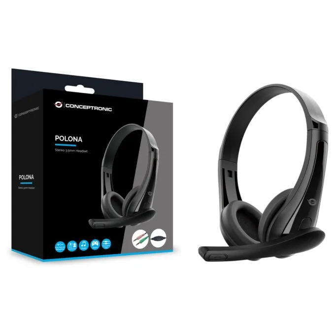 Conceptronic POLONA06B3T Stereo-Headset — image 6
