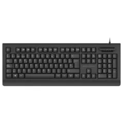 CONCEPTRONIC USB Tastatur.Smart ID-Kartenleser spanisch sw