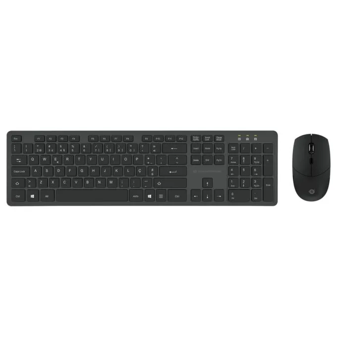 CONCEPTRONIC Wireless Keyboard+Mouse.Layout portugiesisch sw — image 1