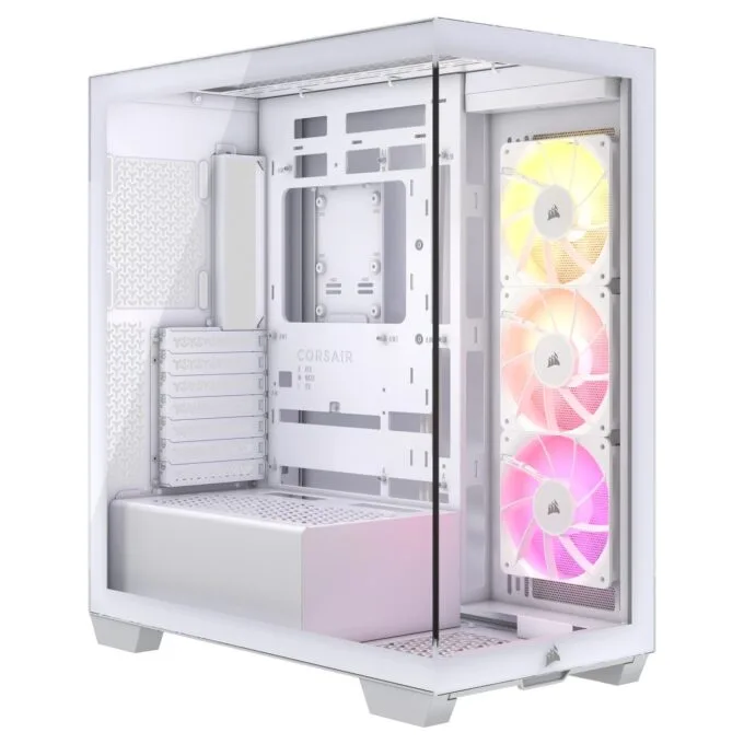Corsair 3500X ARGB weiß Midi Tower ATX Gaming Gehäuse — image 1