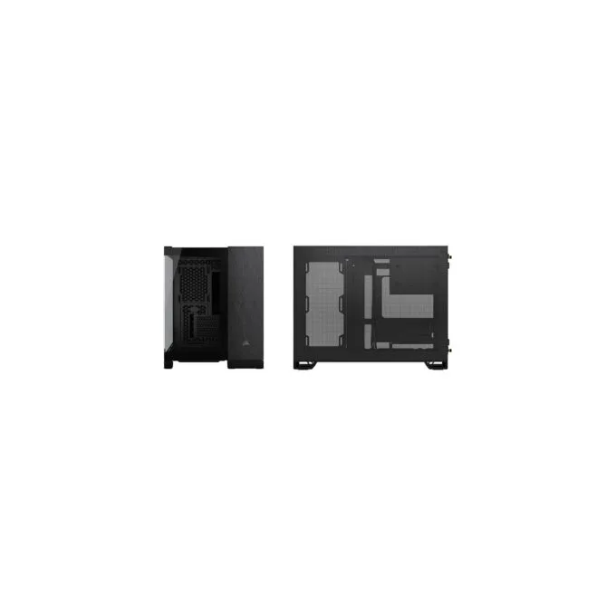 CORSAIR mATX 2500X (Tempered Glass) Black Obsidian Alu — image 3