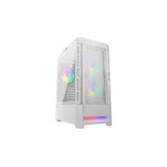 Cougar Airface RGB White Mid Tower PC Case - 3x ARGB Fans Included