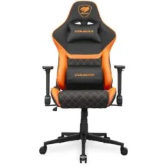 COUGAR Gaming-Stuhl Armor One V2 F, PVC Stoff,Schwarz Orange