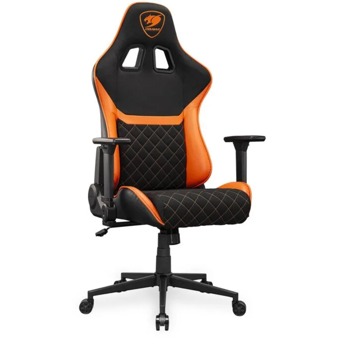 COUGAR Gaming-Stuhl Armor One V2 F, PVC Stoff,Schwarz Orange — image 7