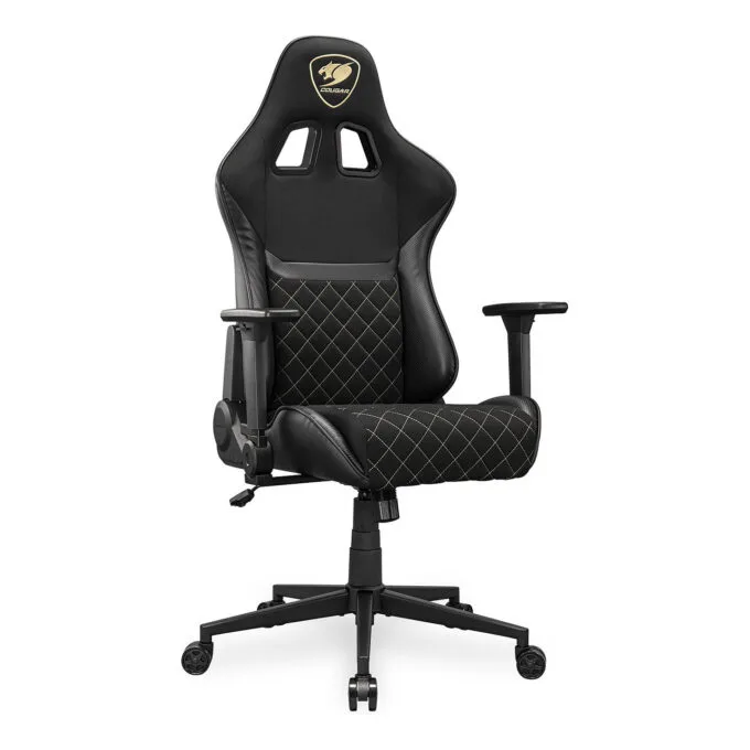 COUGAR Armor One V2 Gold F - Gaming Chair - Woven Fabric/Black - 4D Armrests - 90-155° Recline - 120 kg Capacity — image 7