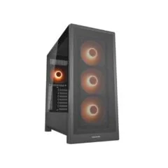 Cougar MX230 RGB Mid-Tower PC Case Black – 400mm GPU, 10 Fans Max