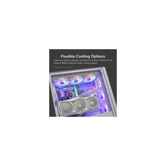 Cougar Uniface RGB Mid Tower Case – 400mm GPU, 180mm CPU Cooler — image 2