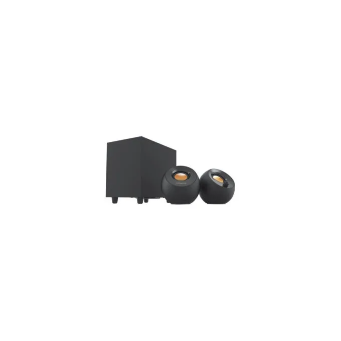 Creative Labs Creative Pebble Plus - Lautsprechersystem - für PC - 2.1-Kanal - 8 Watt (Gesamt) Schwarz — image 2