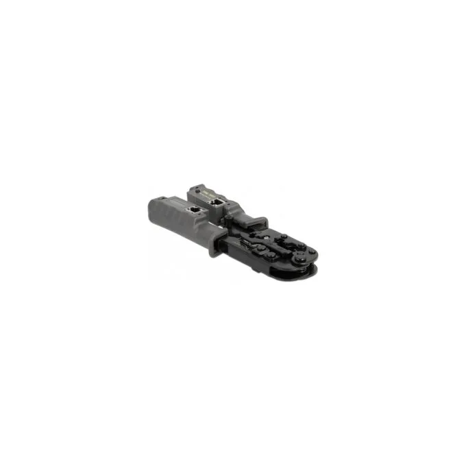 Crimpzange mit Abisolierer und Netzwerktester für 8P (RJ45). 6P (RJ12 11) oder 4P (RJ10) Stecker — image 1