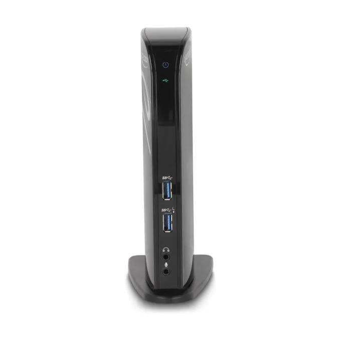 D DeLOCK Dockingstation 4xUSB3.2 2xDisplayPort 4K RJ45 Ethernet Audio Black — image 3