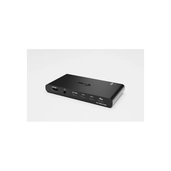 D I-TEC KVM Docking Station HDMI for 2 hosts, PD 2x 100W — image 3