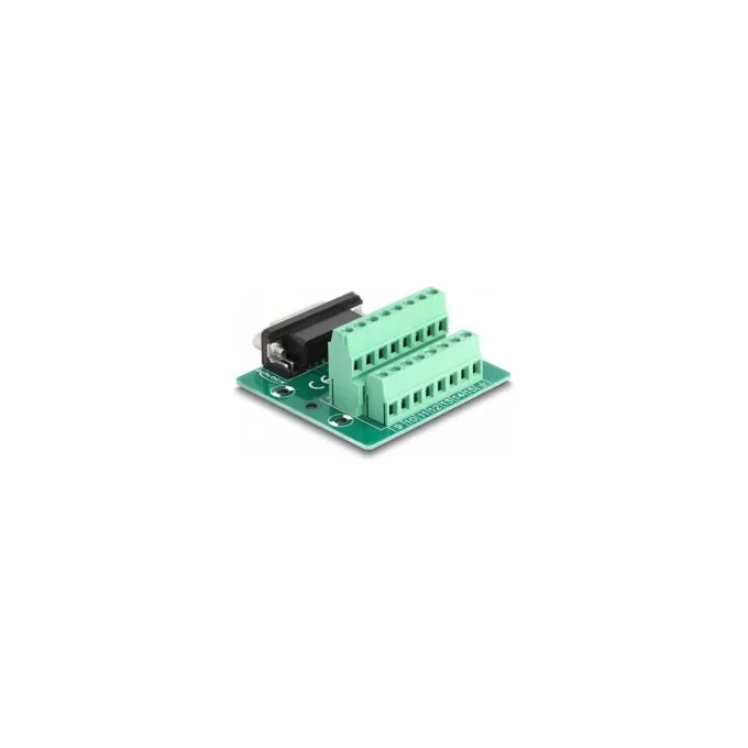 D-Sub 15 Pin Buchse zu 16 Pin Terminalblock für Hutschiene — image 2
