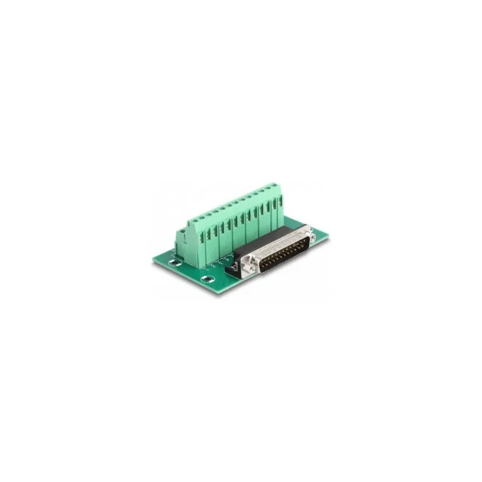 D-Sub 25 Pin Stecker zu Terminalblock für Hutschiene — image 1