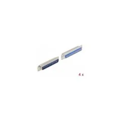 D-Sub 37 Pin Stecker Metall. Lötversion. 4 Stück