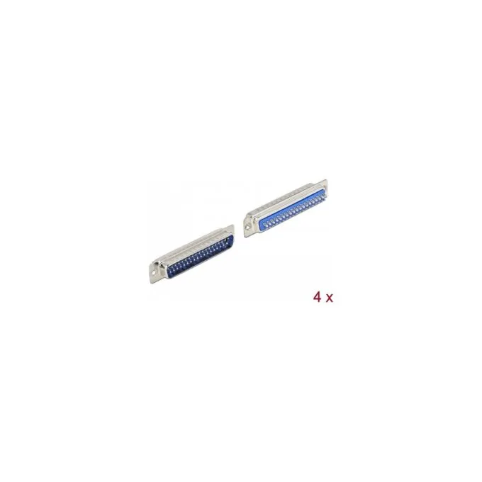 D-Sub 37 Pin Stecker Metall. Lötversion. 4 Stück — image 1