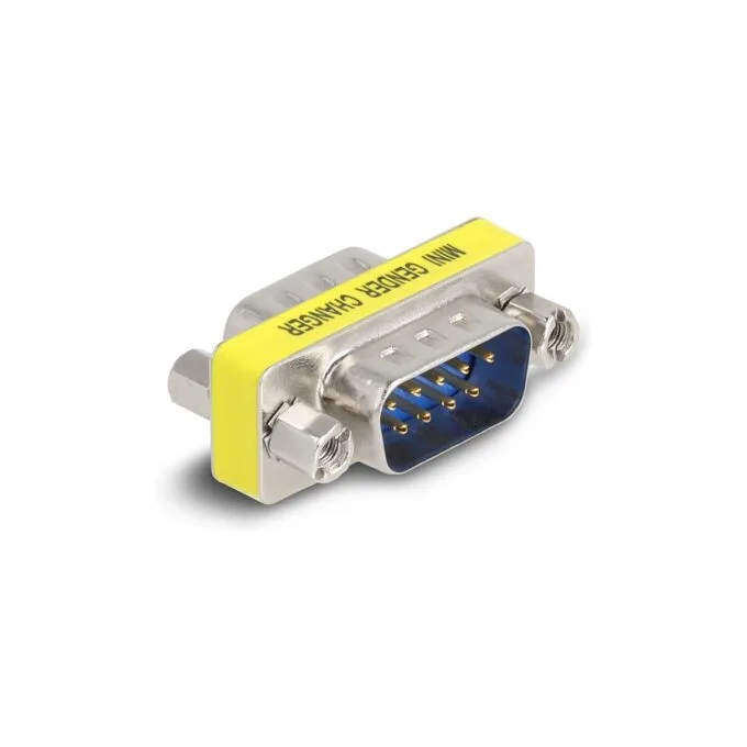 D-Sub 9 Pin Gender Changer Stecker zu Stecker (Muttern) 2 Stück — image 1