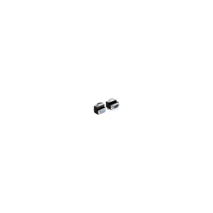 D-Sub 9 Pin Stecker to Buchse 270° gewinkelt — image 1