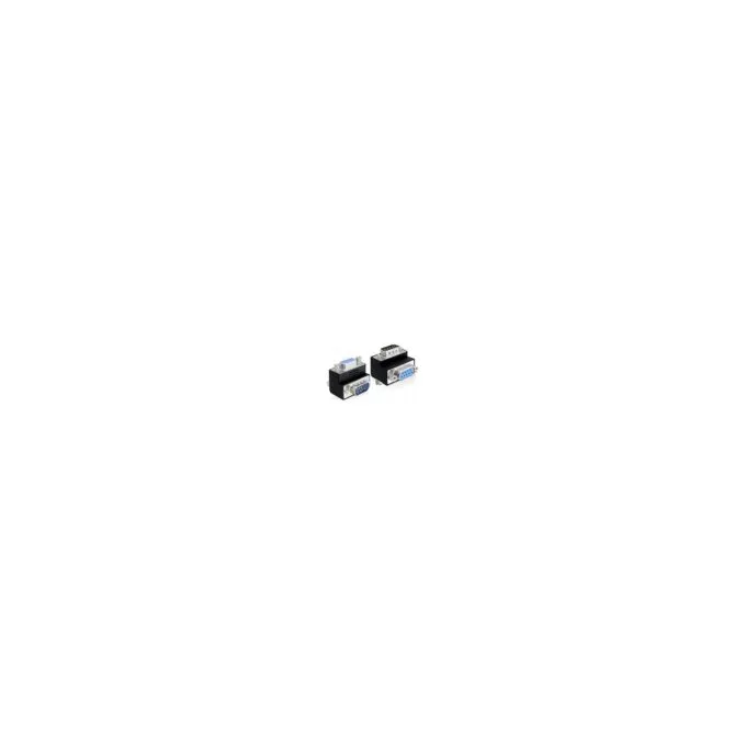 D-Sub 9 Pin Stecker zu Buchse 90° gewinkelt — image 1