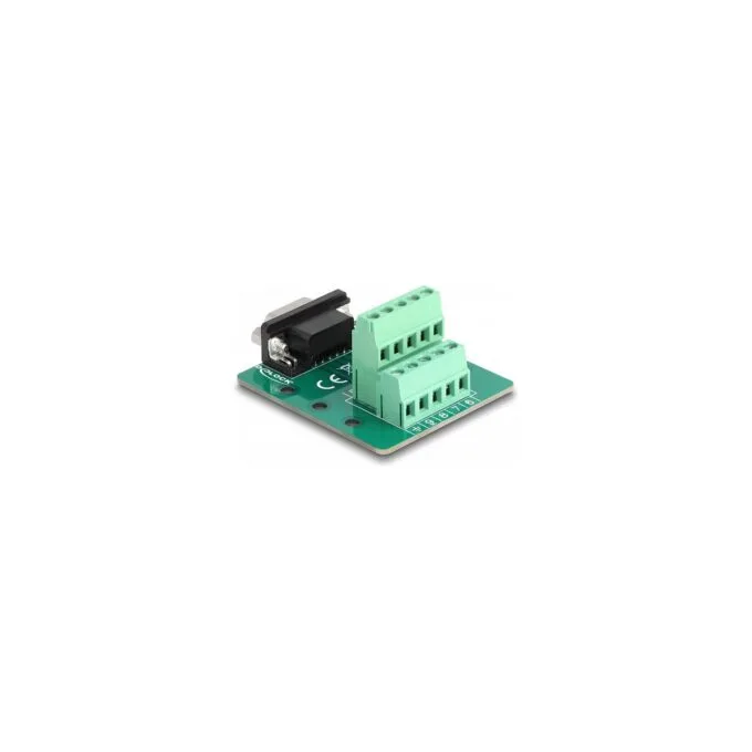 D-Sub 9 Pin Stecker zu Terminalblock für Hutschiene — image 2