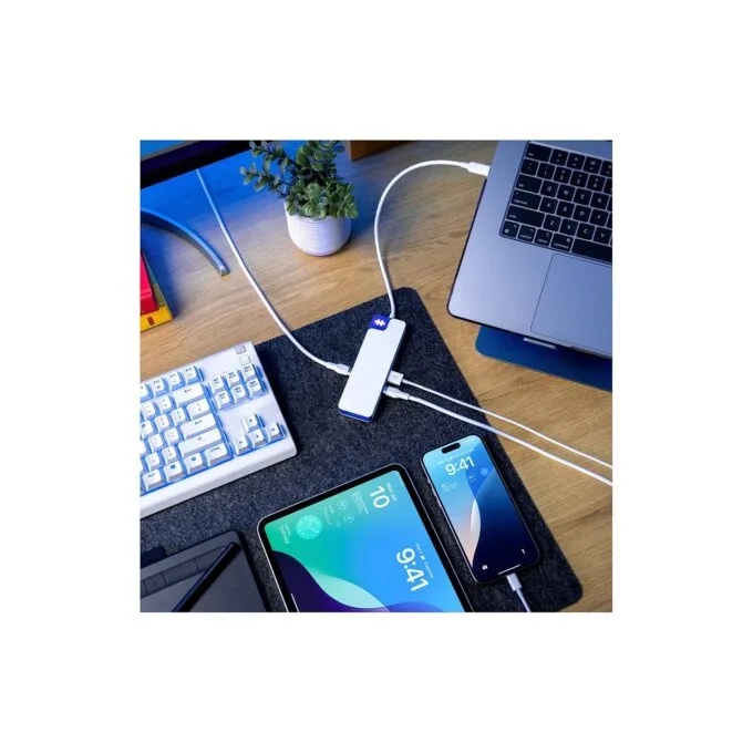 D TARGUS HyperDrive Flex 8 Port USB-C Hub Blue — image 2