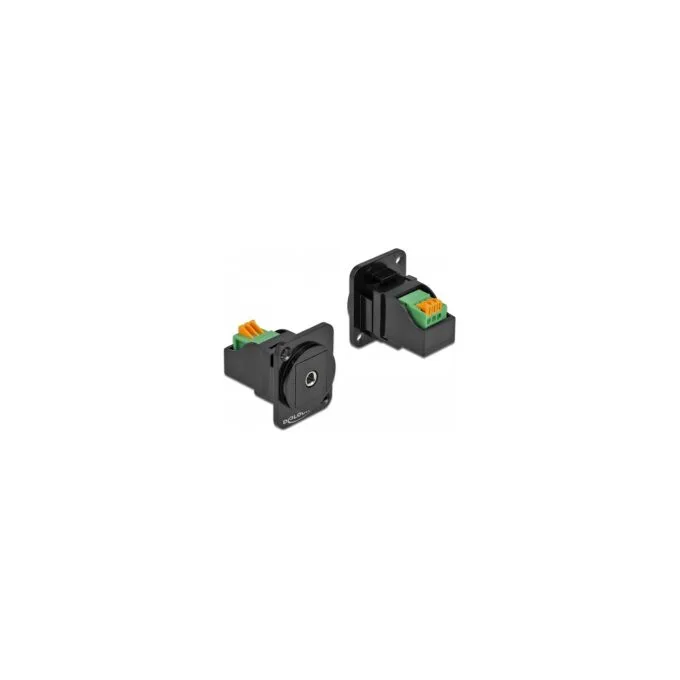 D-Typ Modul 3.5 mm 3 Pin Klinkenbuchse zu Terminalblock — image 1