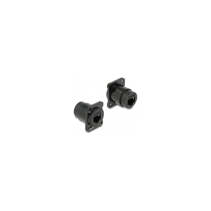 D-Typ Modul RJ45 Cat.6A Buchse zu Buchse — image 1